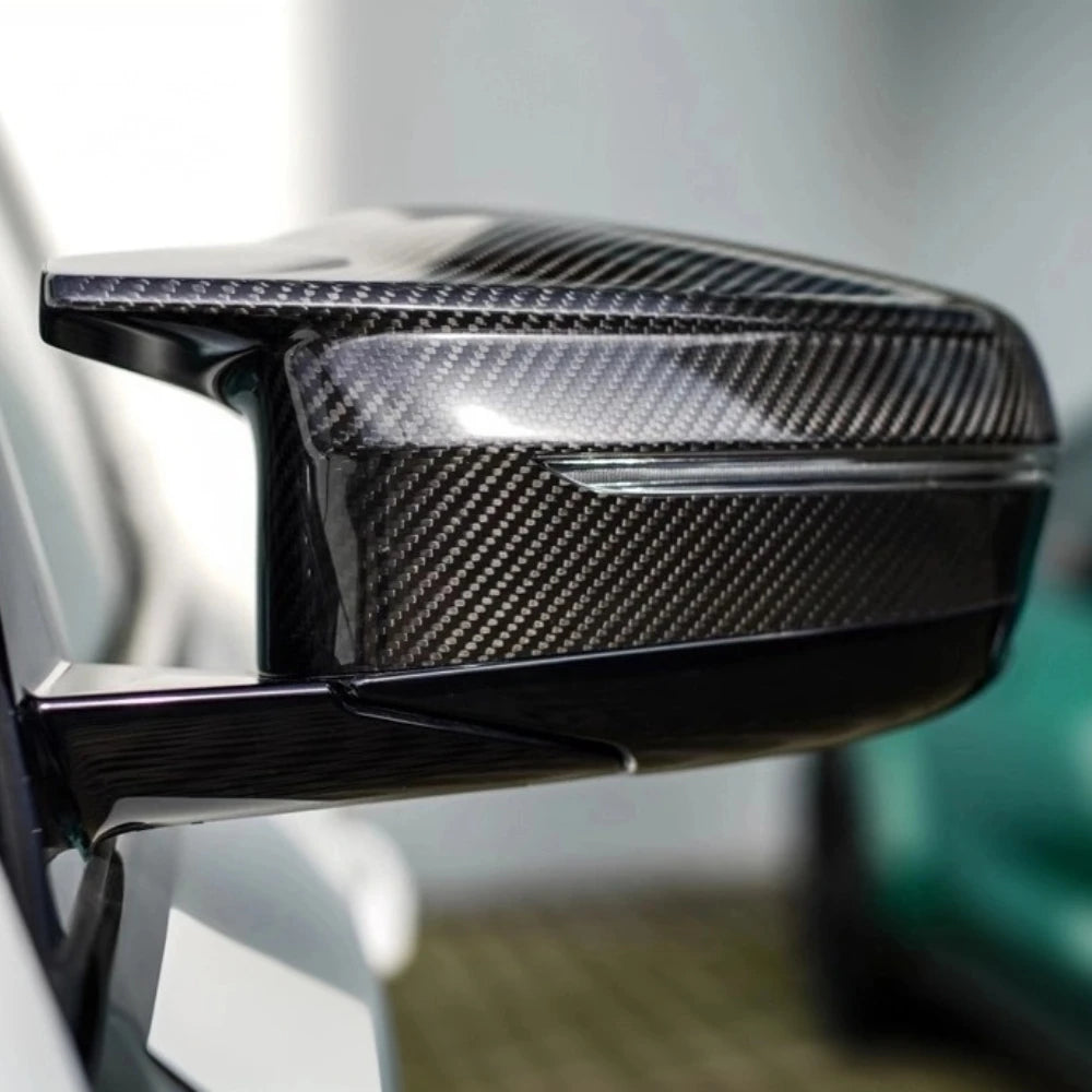 BMW G80/G82 Dry Carbon Fiber Mirror Caps