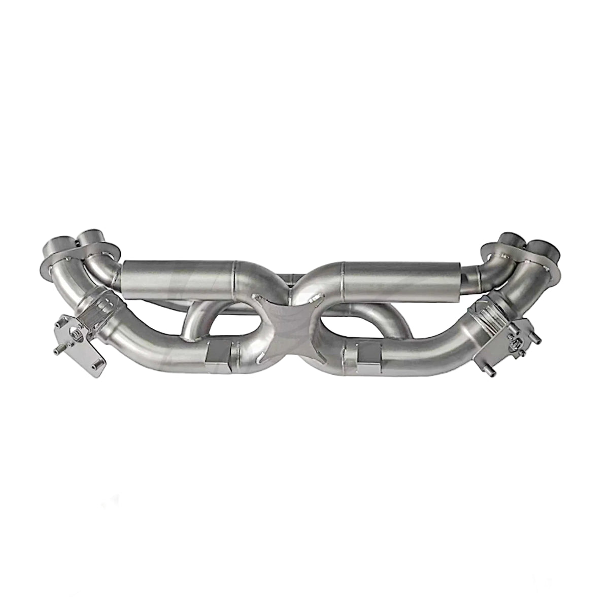 Porsche 991 / 992 Turbo S Stainless Steel Valved X-Pipe Exhaust System