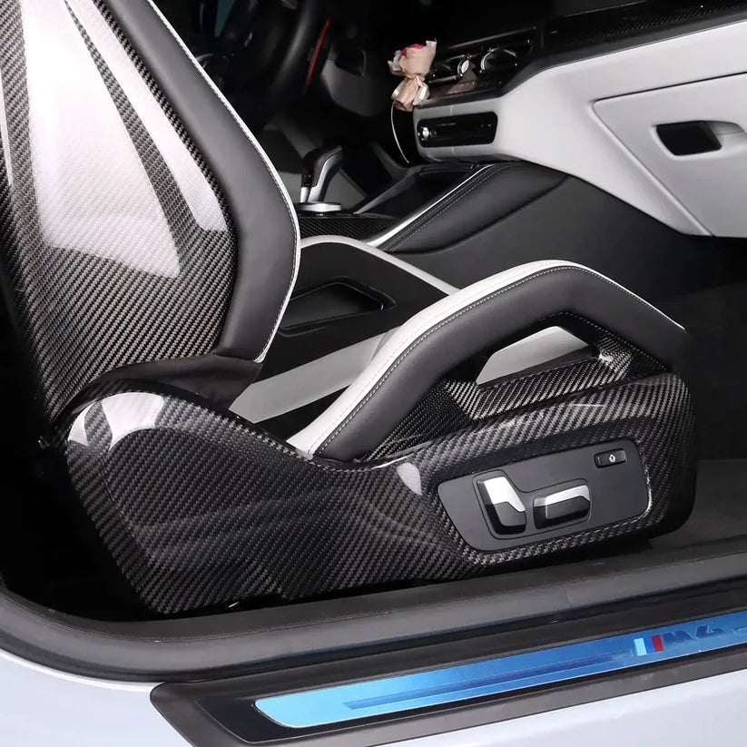 BMW G80/G82 Dry Carbon Fiber Bucket Seat Side Trim