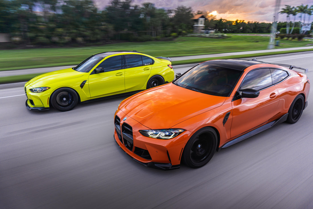 BMW G82 M4 vs G80 M3 — Which Parts Fit Both? | Velocity Car Parts