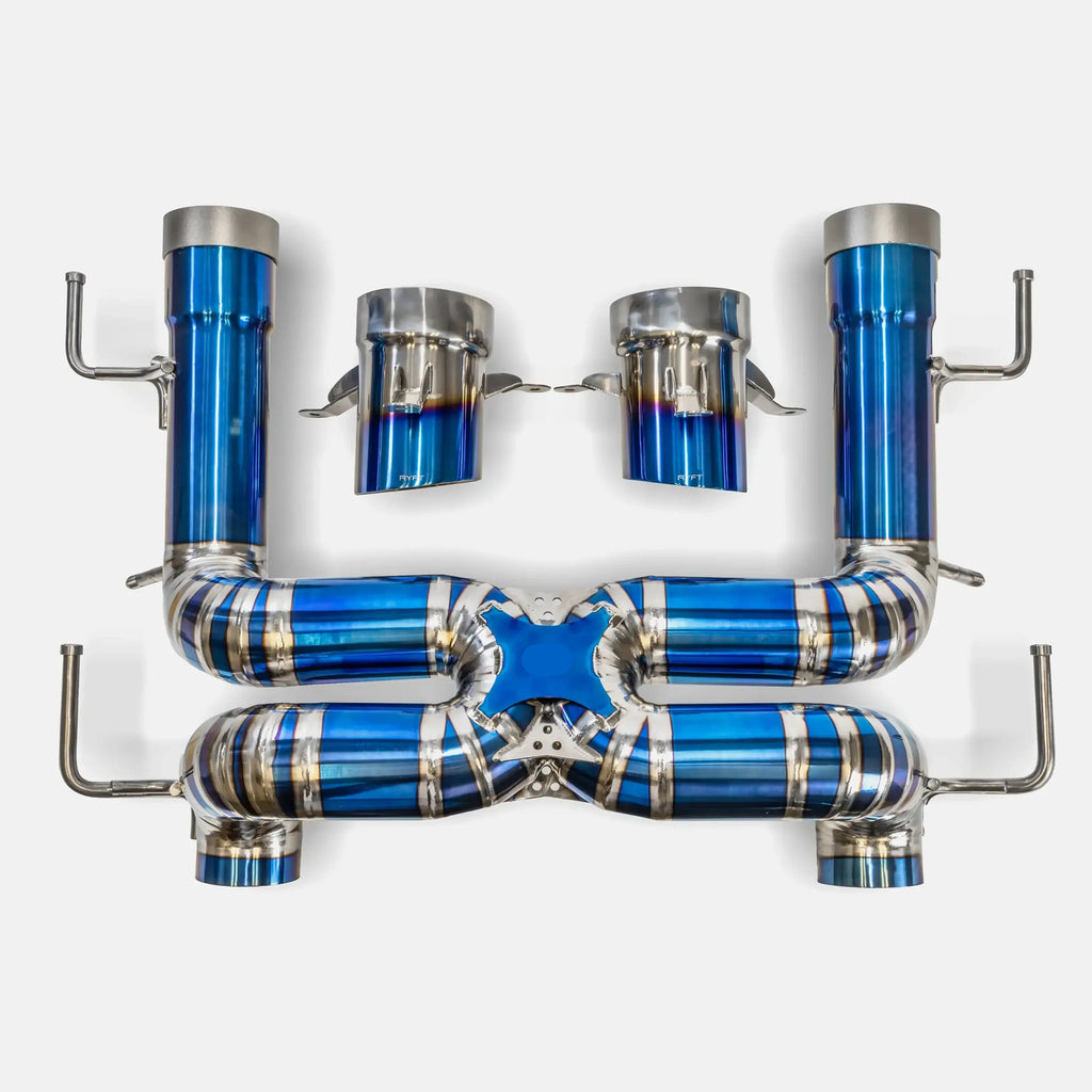 FERRARI SF90 Titanium Catback Exhaust System w/ Active Valve Control