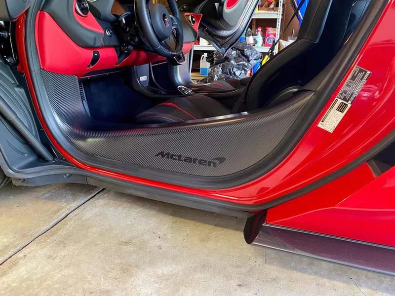 Mclaren 570S/600LT Dry Carbon Fiber Inner Door Sills