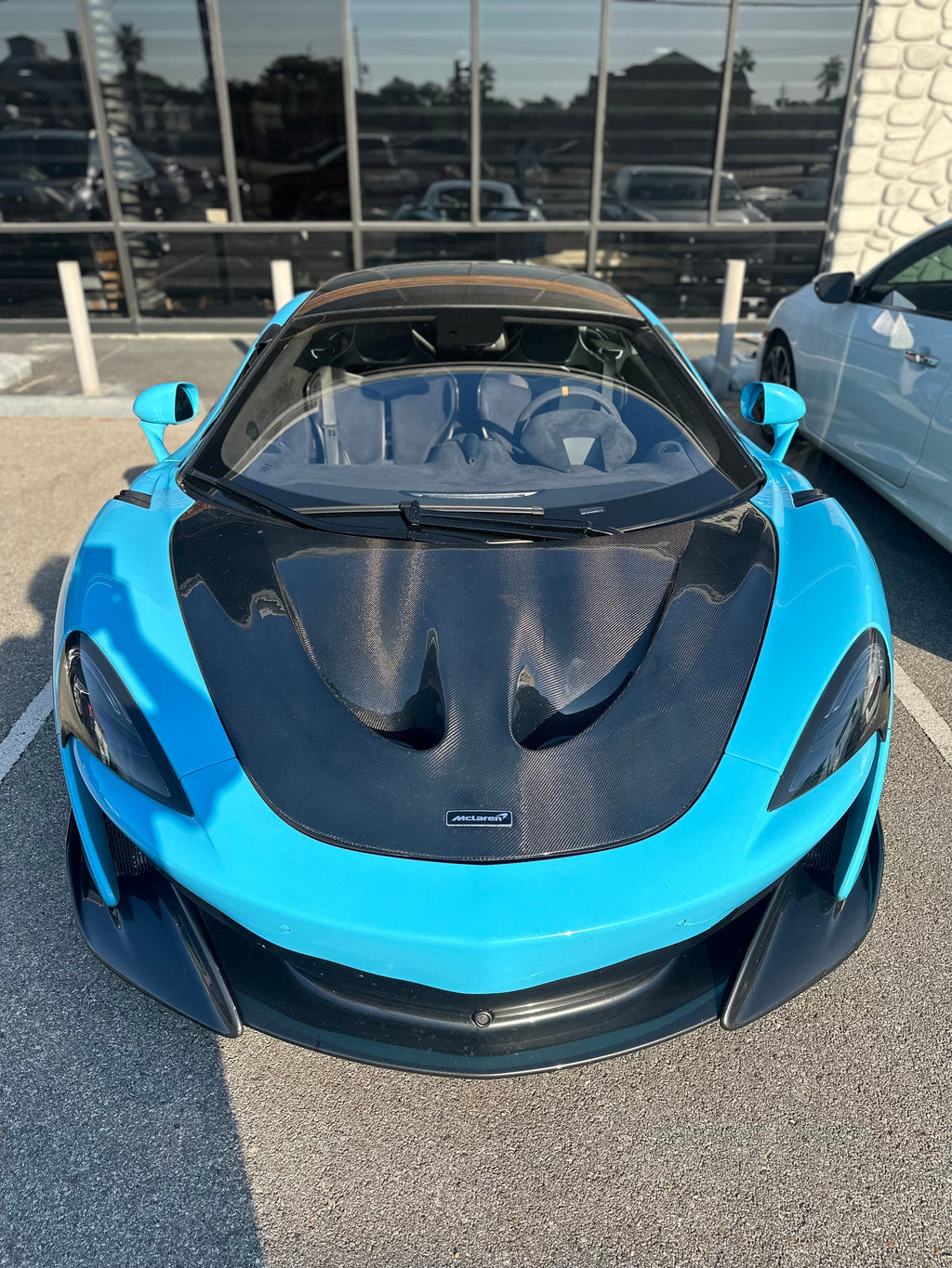 MCLAREN 570S/600LT Carbon Fiber P1 Style Hood