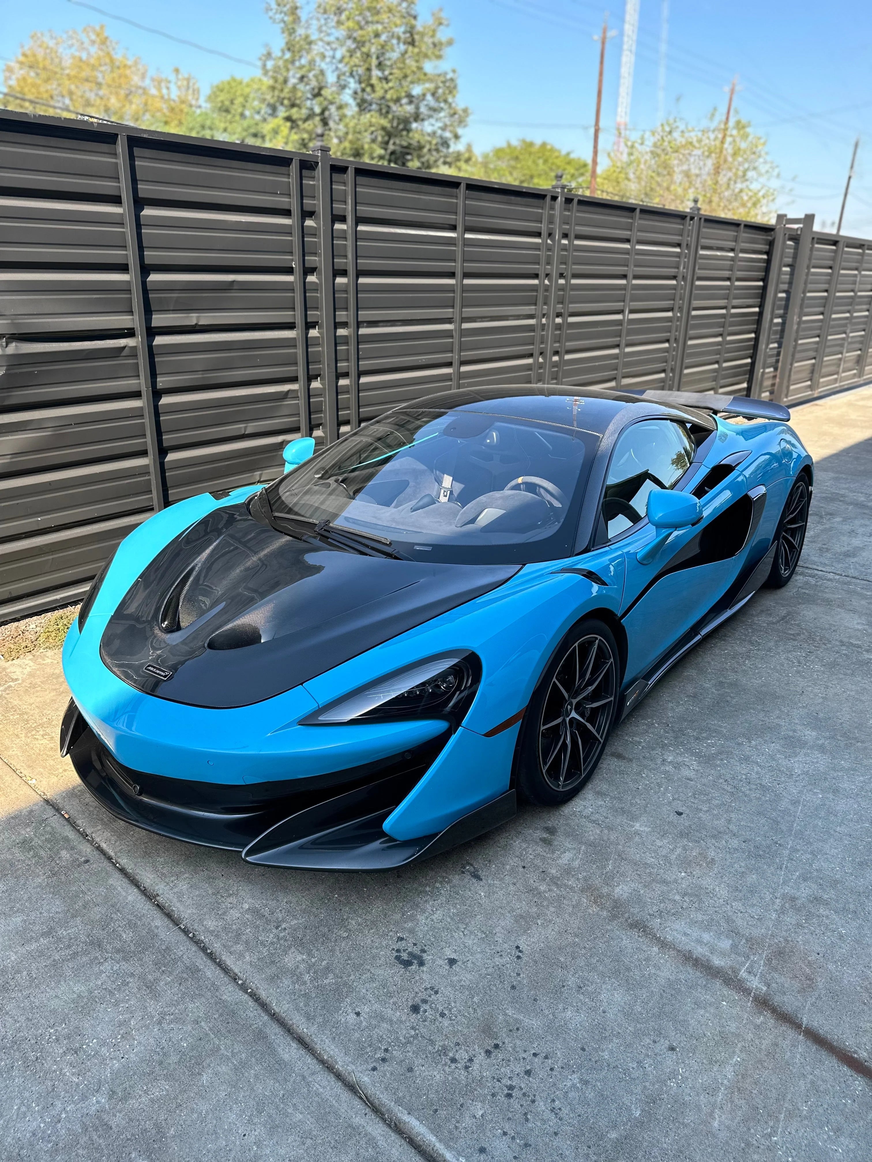 MCLAREN 570S/600LT Carbon Fiber P1 Style Hood