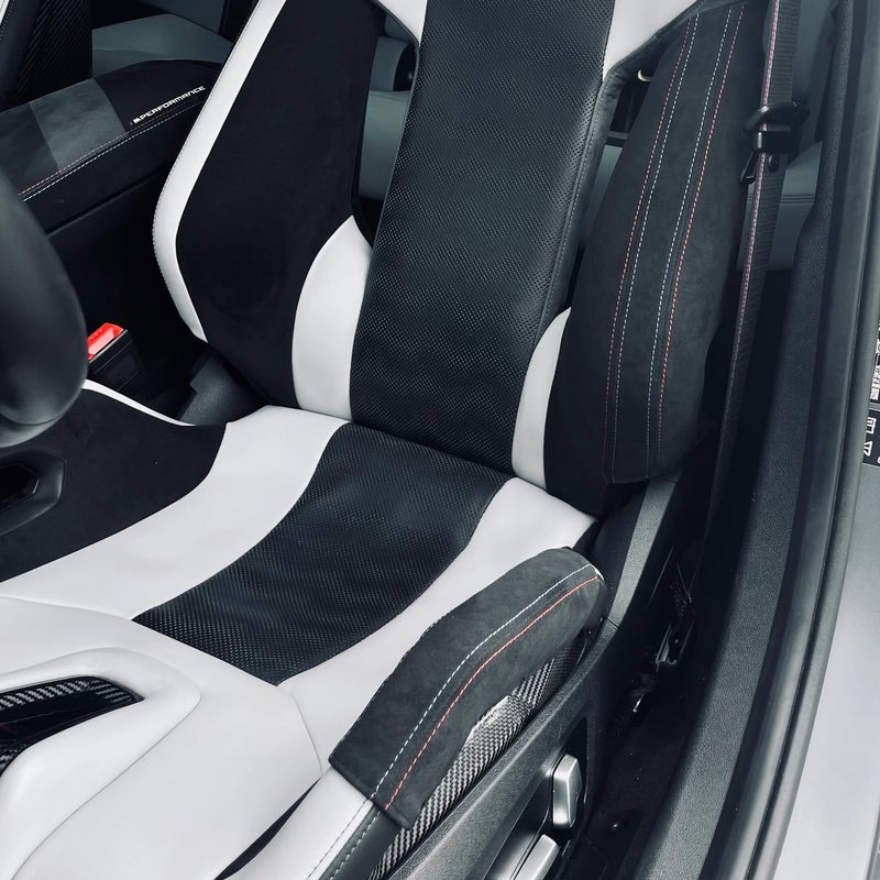 BMW Carbon Bucket Seat Handle Bolster Protector