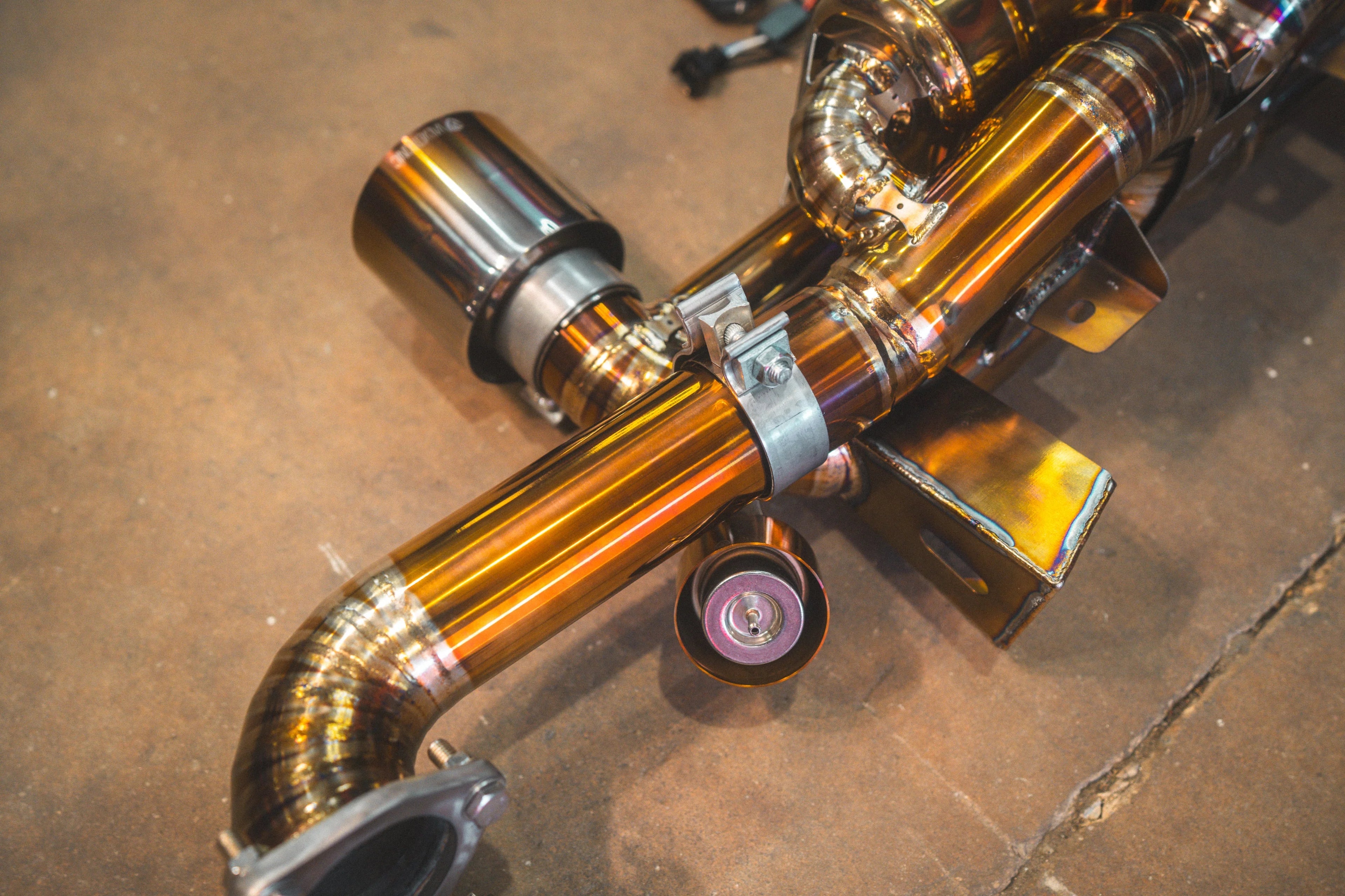 PORSCHE 718 GT4RS Titanium Valvtronic Style Catback Exhaust System