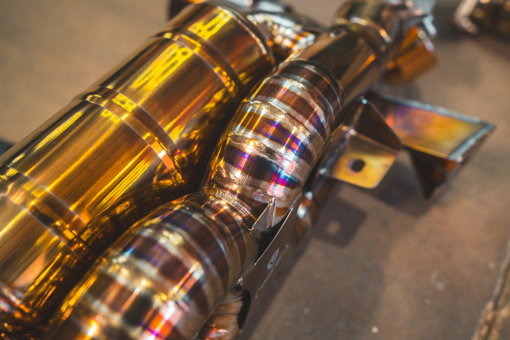 PORSCHE 718 GT4RS Titanium Valvtronic Style Catback Exhaust System