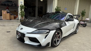 TOYOTA SUPRA MK5 Carbon Fiber Vented Hood