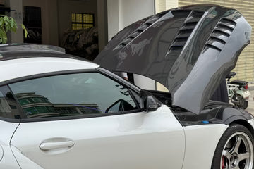 TOYOTA SUPRA MK5 Carbon Fiber Vented Hood
