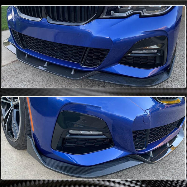 BMW G20 Carbon Fiber Extended Splitter