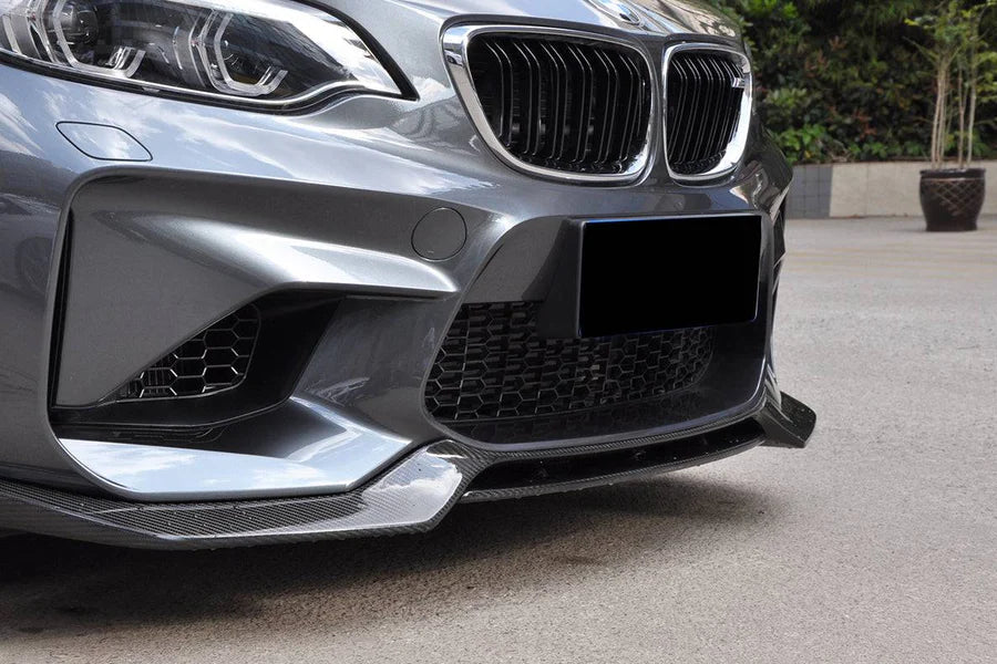 BMW F87 Carbon Fiber VRS AERO Style Front Splitter