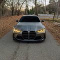 BMW G80/G82 Dry Carbon Fiber CSL Style Front Grilles