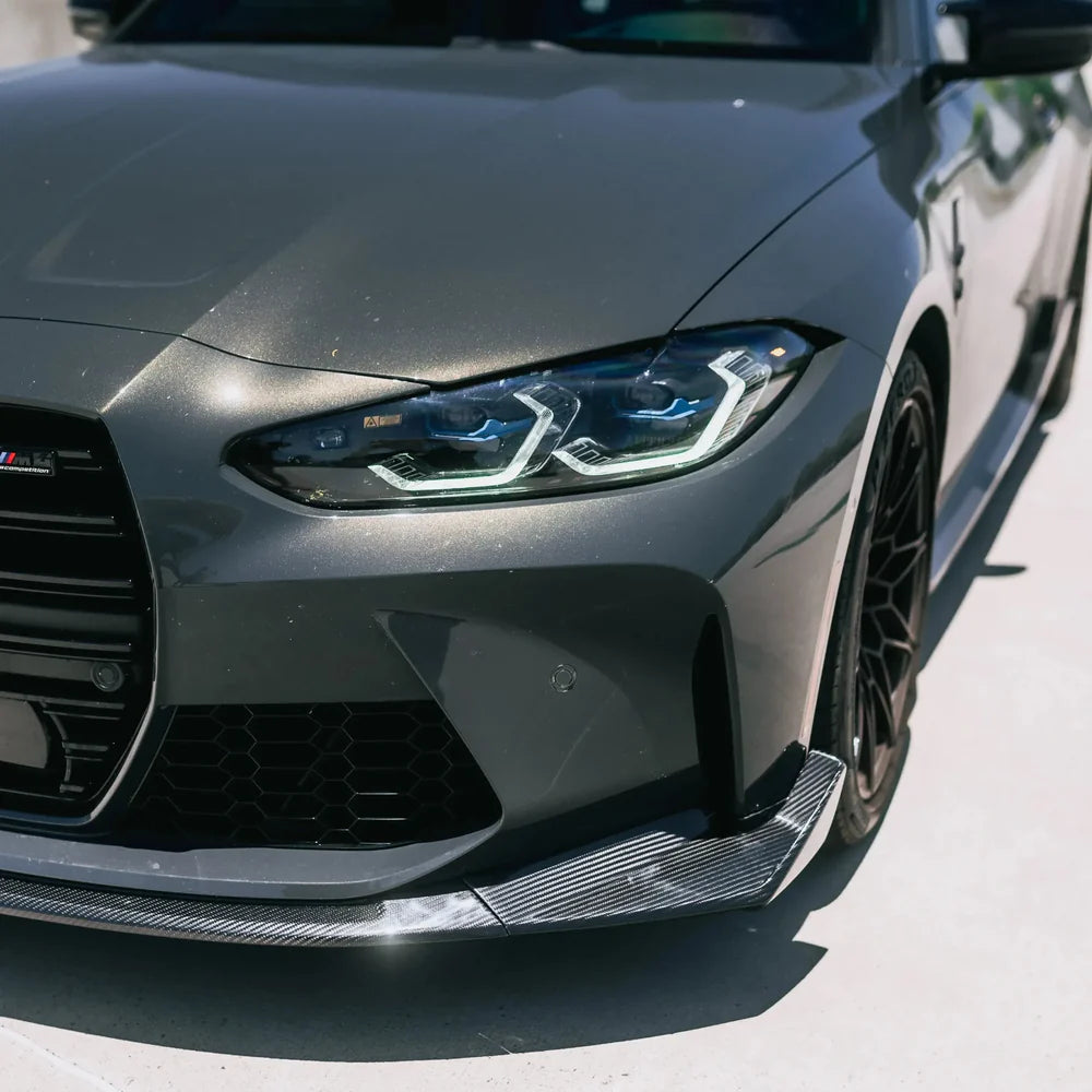 BMW G8X Dry Carbon Fiber CSL Style Splitter