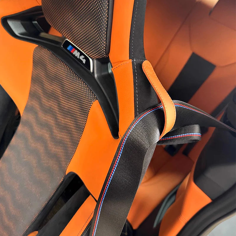 BMW Carbon Bucket Seat Bolster Seat Belt Extension Protector