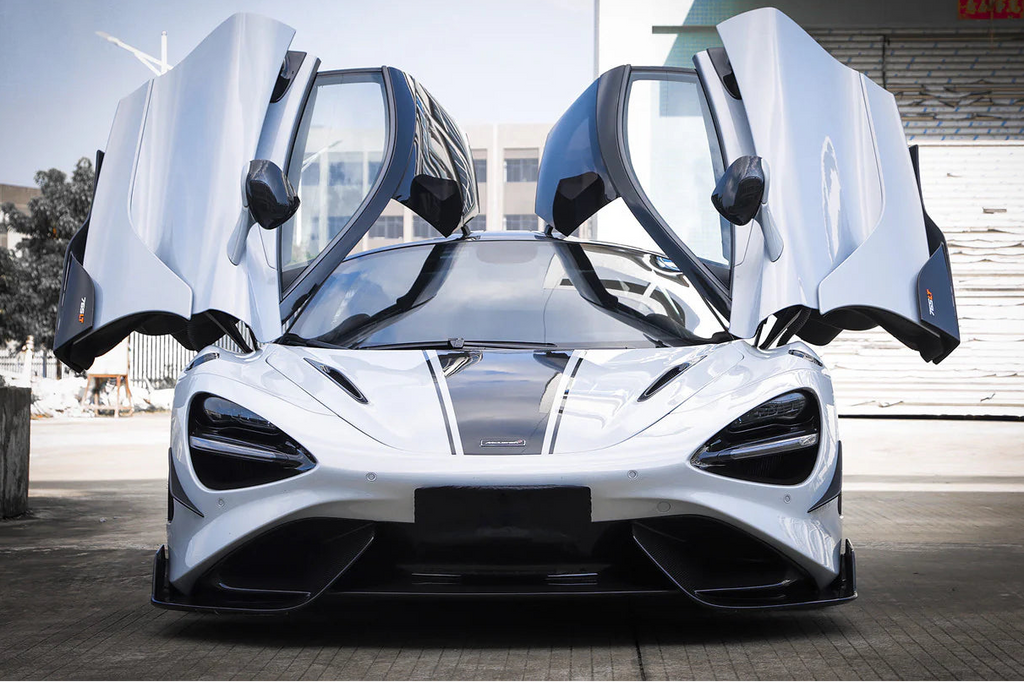 McLaren 570S/600LT/720S ﻿Dry Carbon Fiber Oem Style Mirror Caps