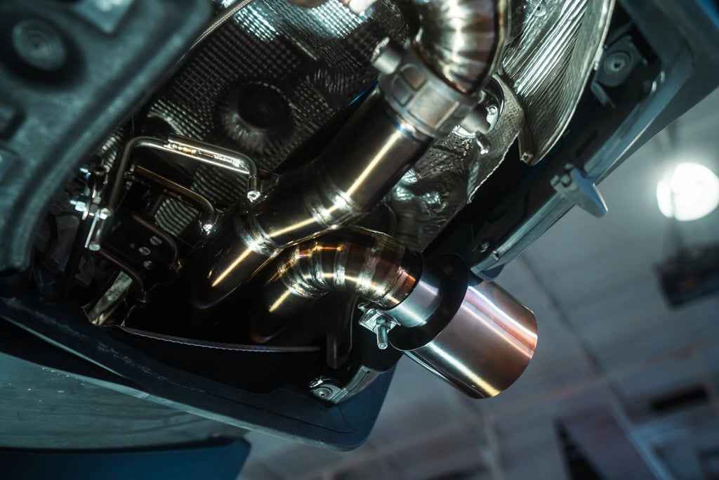 PORSCHE 718 GT4RS Titanium Valvtronic Style Catback Exhaust System