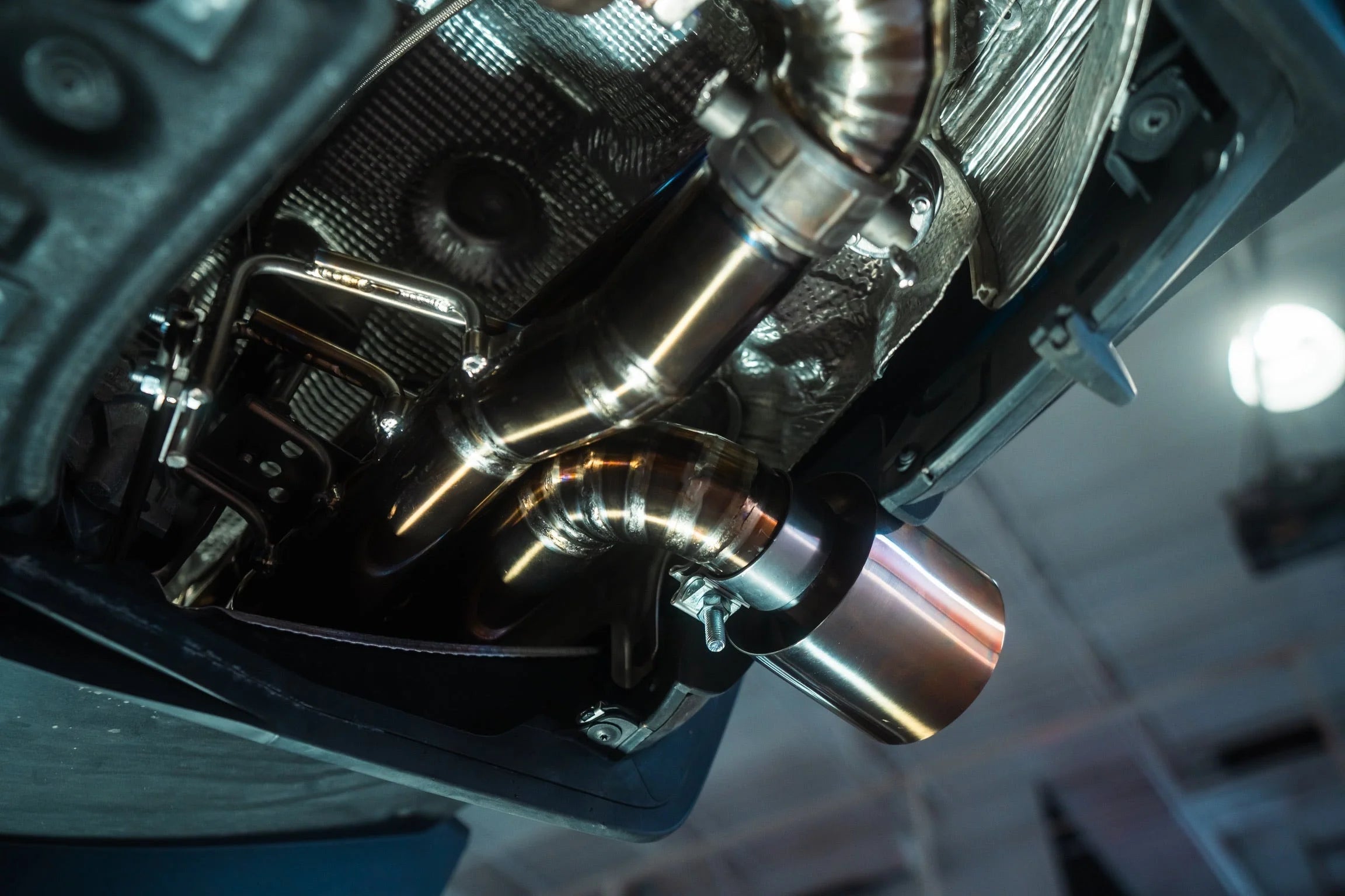 PORSCHE 718 GT4RS Titanium Valvtronic Style Catback Exhaust System