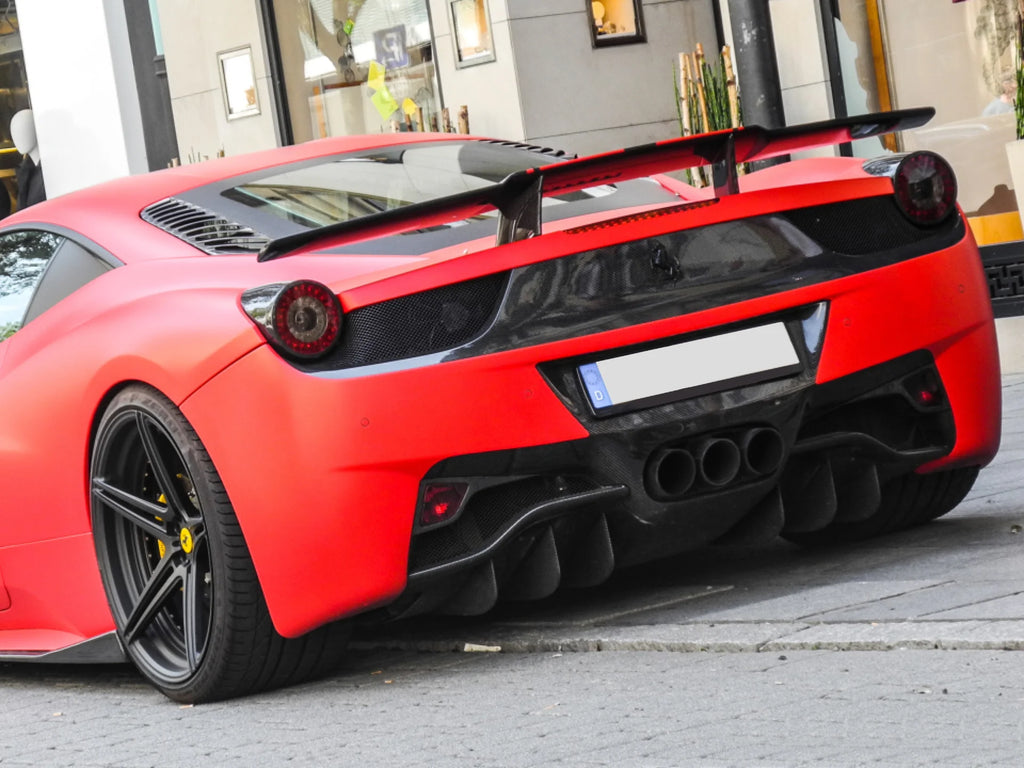 FERRARI Carbon Fiber GT Style Wing