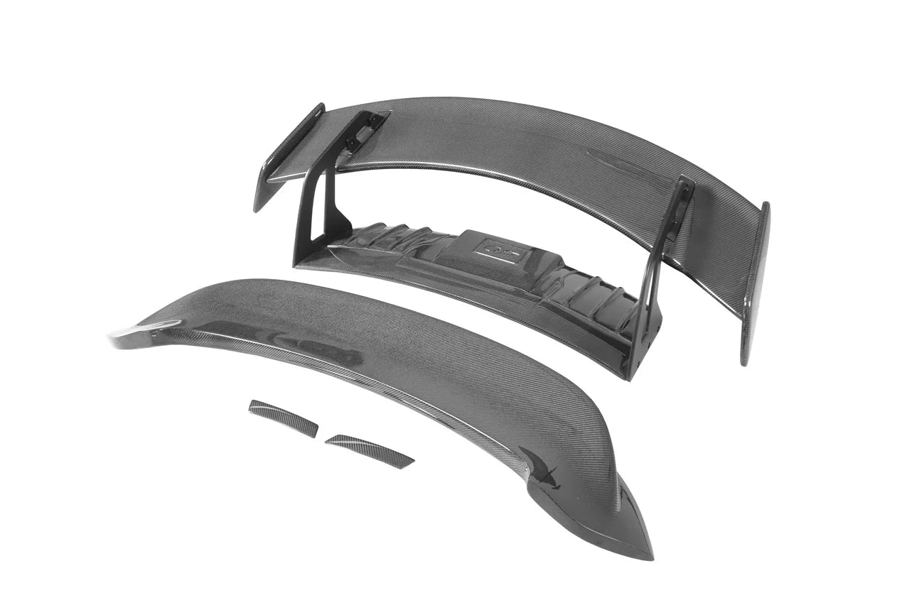 Porsche 992 GT3 Style Carbon Fiber Wing w/ Decklid & Duck Tail
