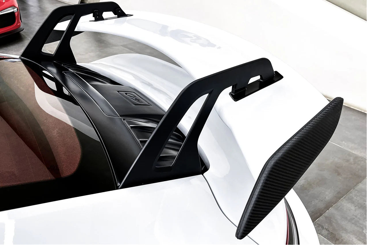 Porsche 992 GT3 Style Carbon Fiber Wing w/ Decklid & Duck Tail
