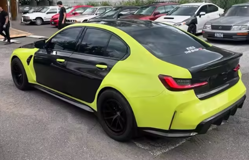 BMW G80/G82 Full Dry Carbon Fiber Door Panels