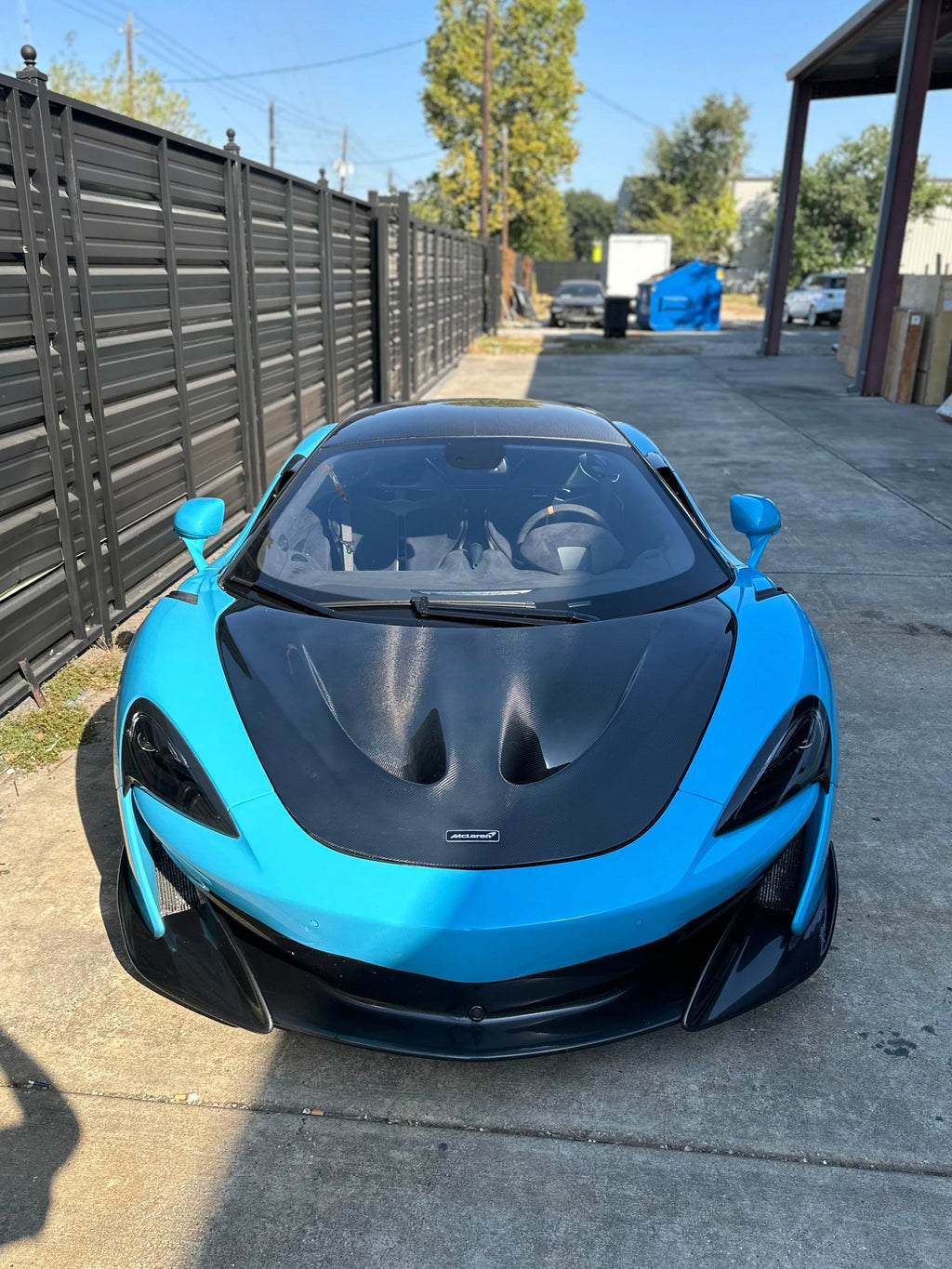 MCLAREN 570S/600LT Carbon Fiber P1 Style Hood