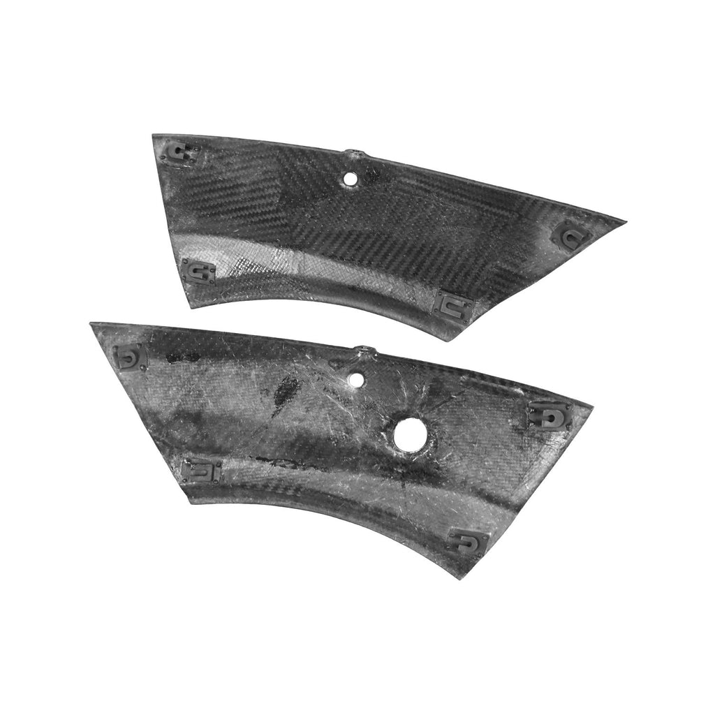 Ferrari F8 Dry Carbon Fiber Front Trunk Lid Panel Trim (3PC)