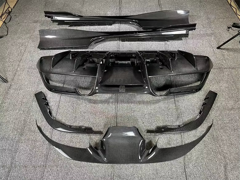 Ferrari F8 Dry Carbon Fiber OEM Style Body Kit