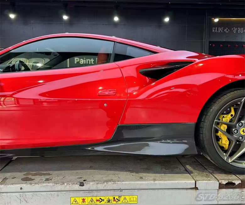 Ferrari F8 Dry Carbon Fiber OEM Style Body Kit
