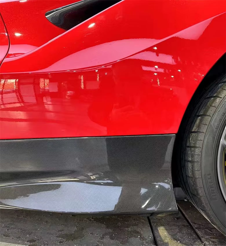 Ferrari F8 Dry Carbon Fiber OEM Style Body Kit