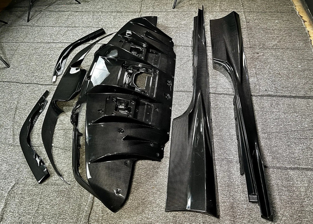Ferrari F8 Dry Carbon Fiber OEM Style Body Kit