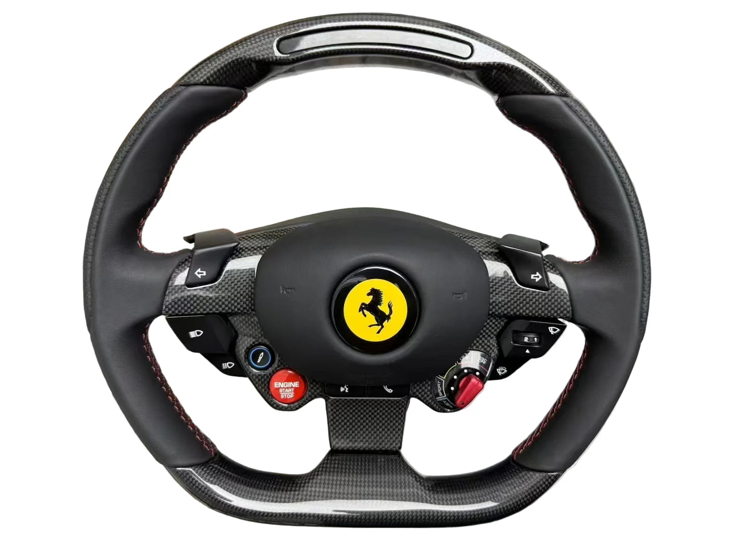 Ferrari 458/488/F8/812 Carbon Fiber LED Steering Wheel
