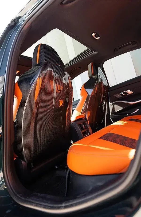 BMW G Chassis M Seats Dry Carbon Fiber Seat Back Replacement