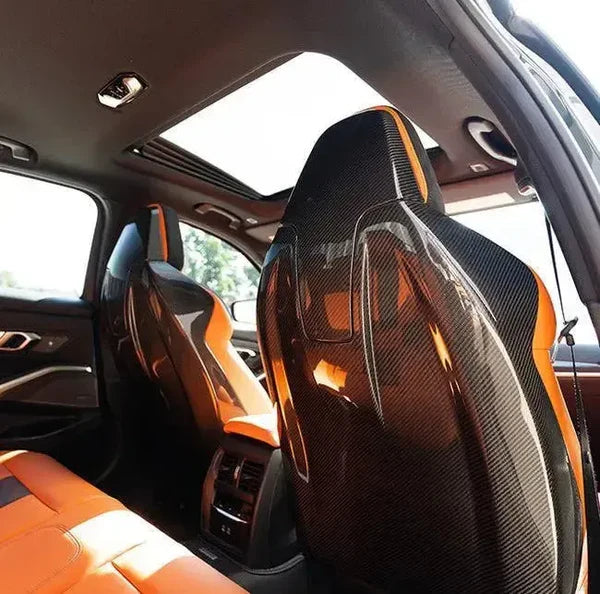 BMW G Chassis M Seats Dry Carbon Fiber Seat Back Replacement