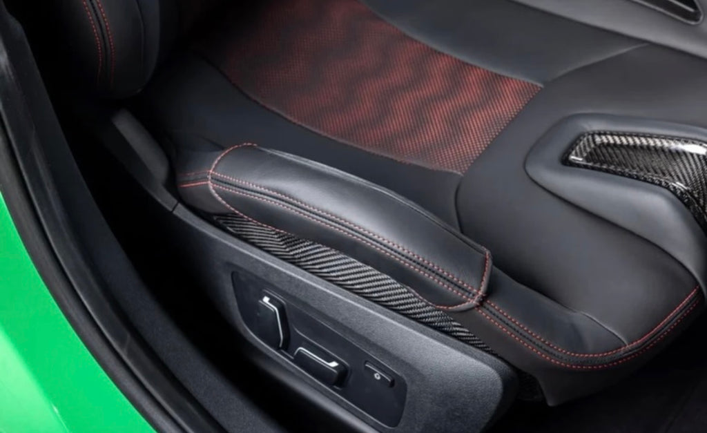 BMW Carbon Bucket Seat Handle Bolster Protector