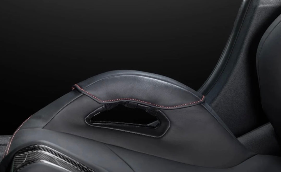 BMW Carbon Bucket Seat Handle Bolster Protector