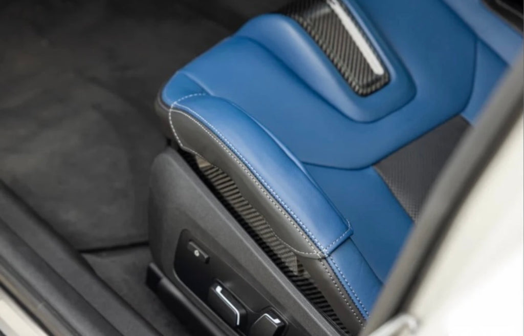 BMW Carbon Bucket Seat Handle Bolster Protector
