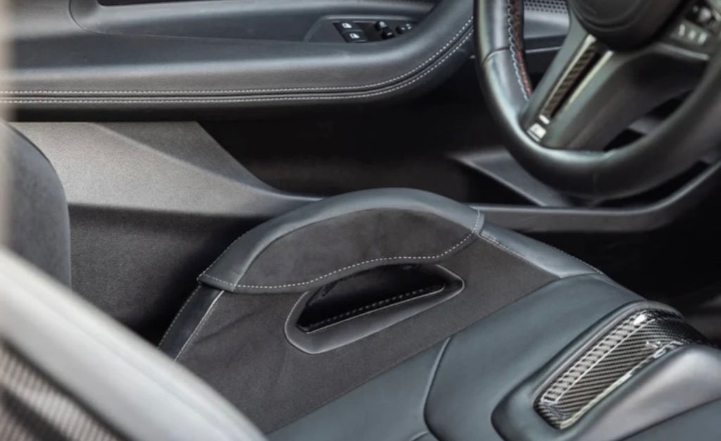 BMW Carbon Bucket Seat Handle Bolster Protector