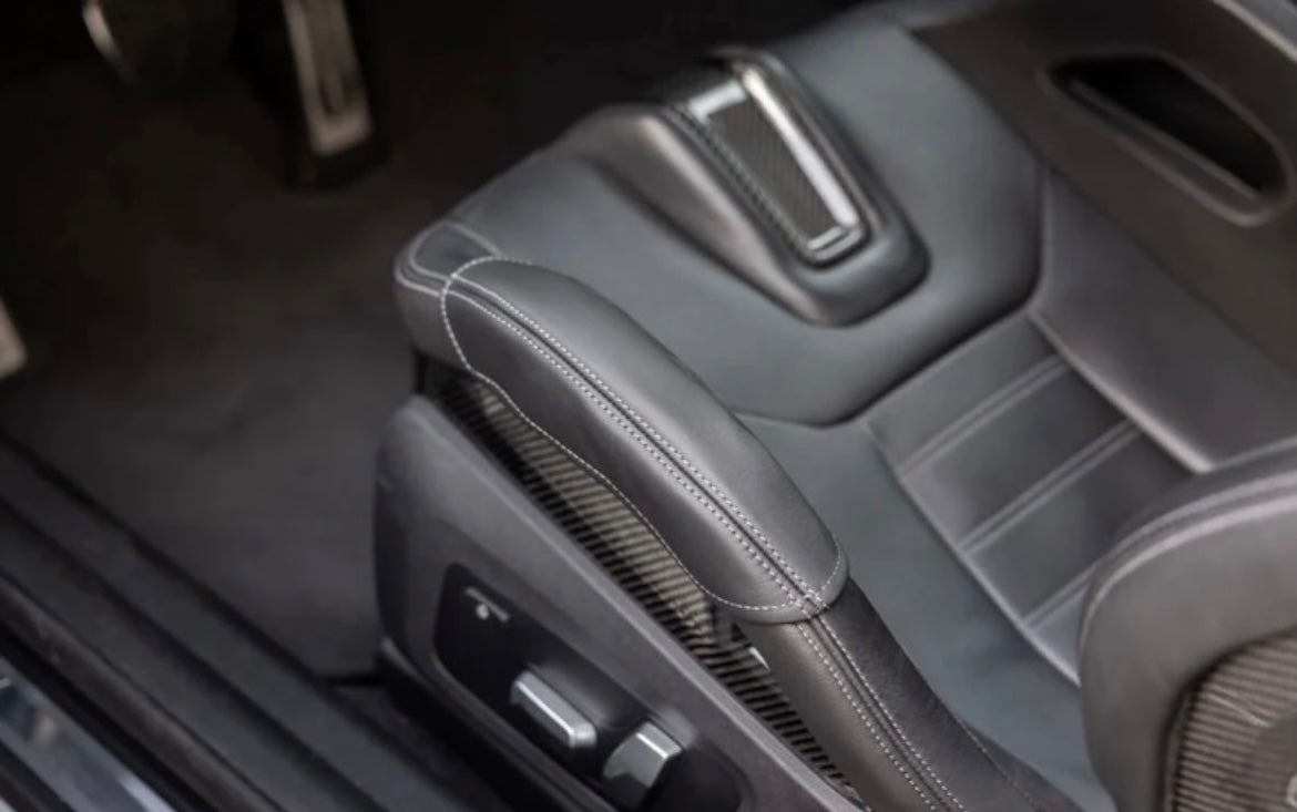 BMW Carbon Bucket Seat Handle Bolster Protector