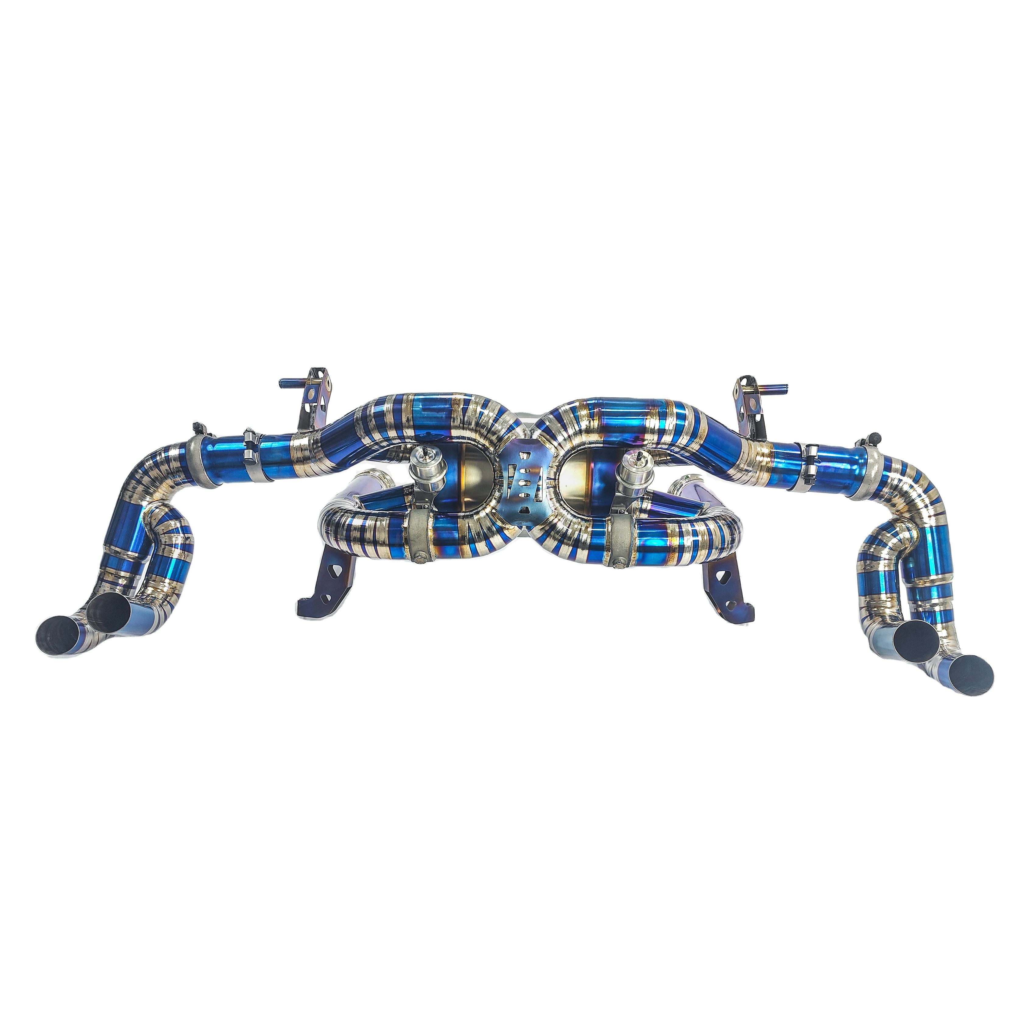 LAMBORGHINI HURACAN LP610 Titanium Ryft Style Catback Valved Exhaust System