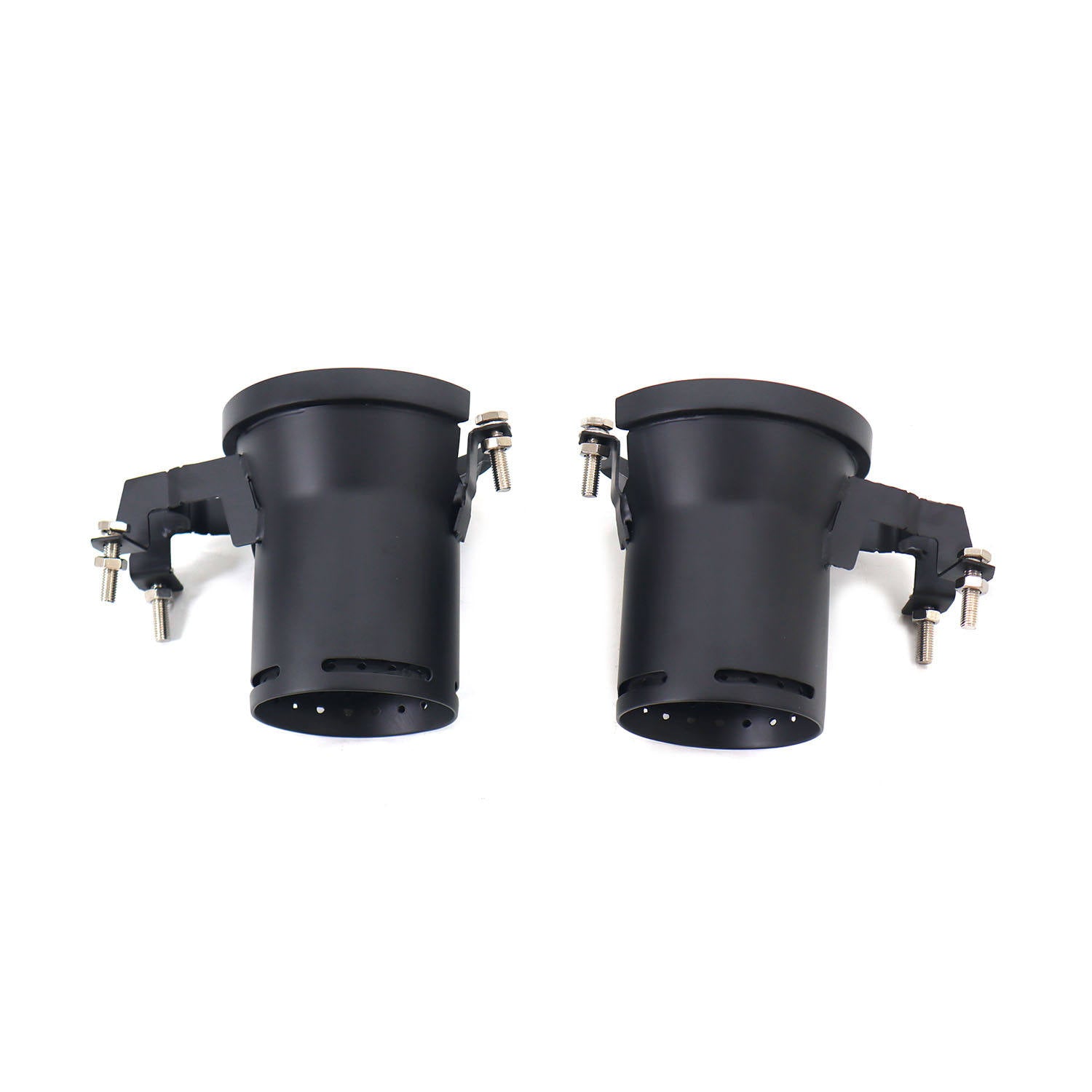 Aventador SVJ Stainless Steel Black Exhaust Tips