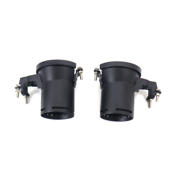 Lamborghini Aventador SVJ Stainless Steel Black Exhaust Tips