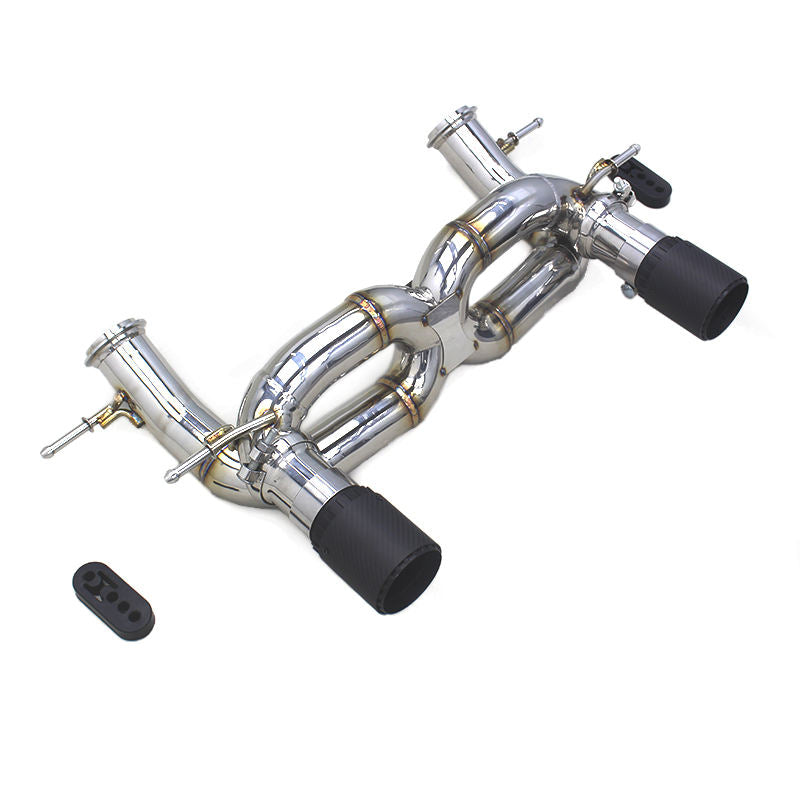 Maserati MC20 Stainless Steel Catback Exhaust System w/ Downpipes
