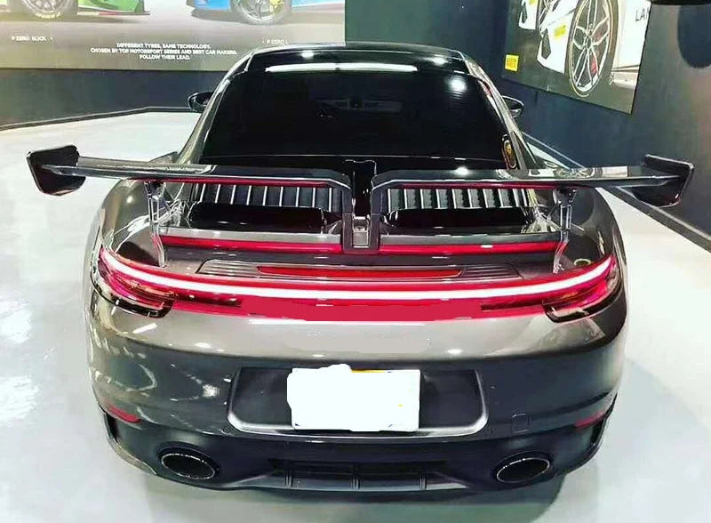 PORSCHE 911 Partial Carbon Fiber TechArt Style Wing