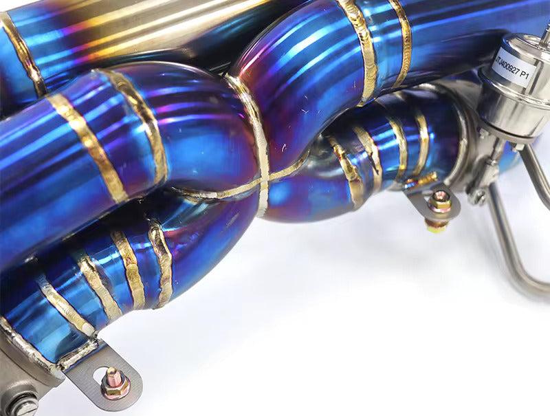PORSCHE 718 GT4RS Titanum Valved Catback Exhaust System