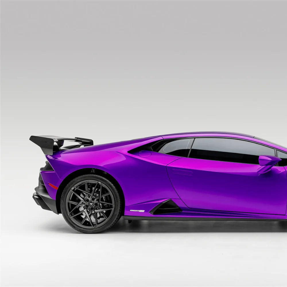Lamborghini Huracan Dry Carbon Fiber V Style Wing w/ Integrated Decklid
