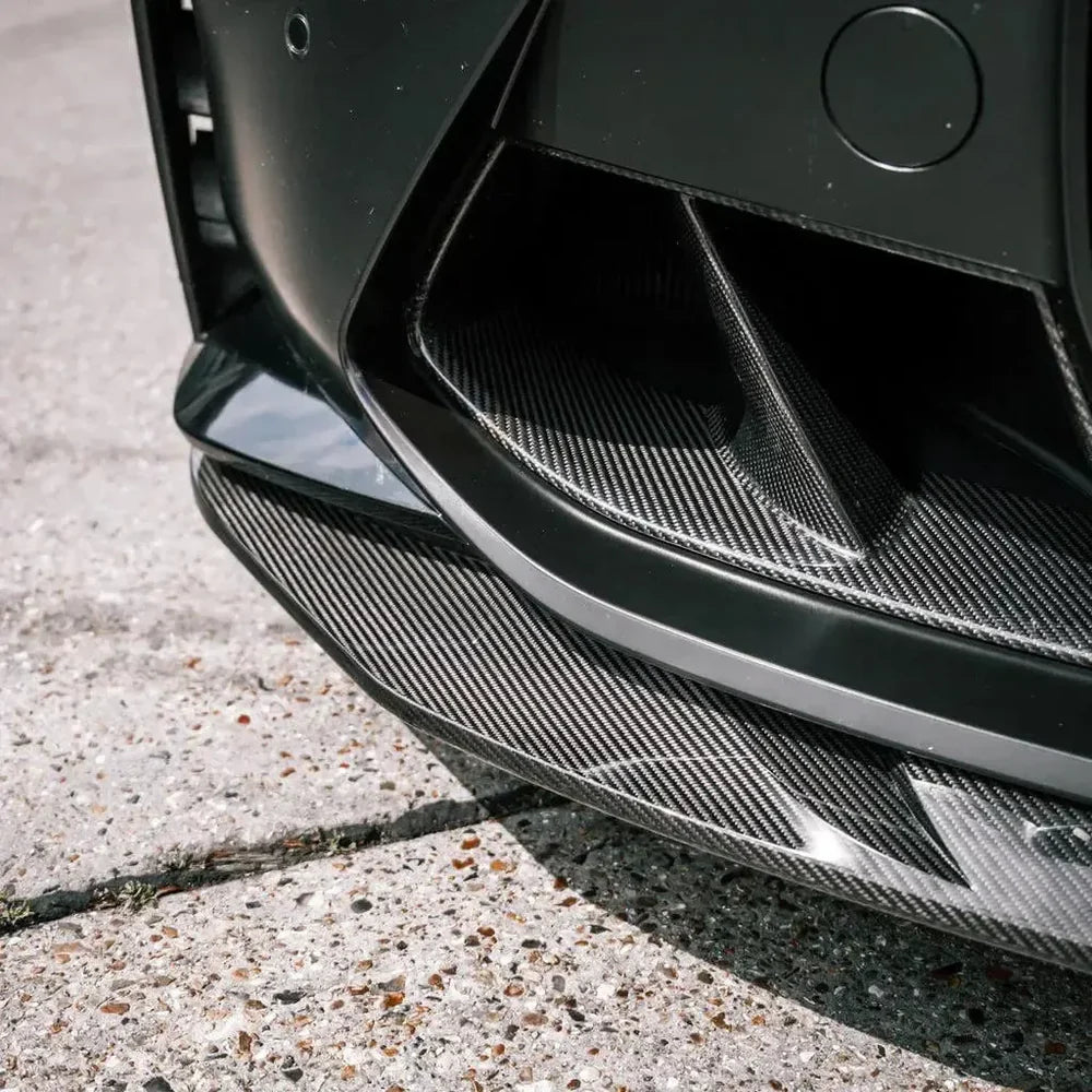 BMW G8X Carbon Fiber MHC Style Splitter