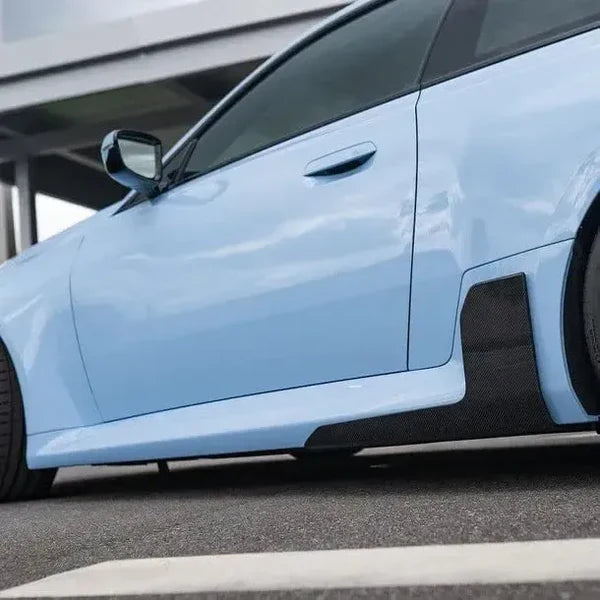 BMW G87 Dry Carbon Fiber Side Skirt Winglets