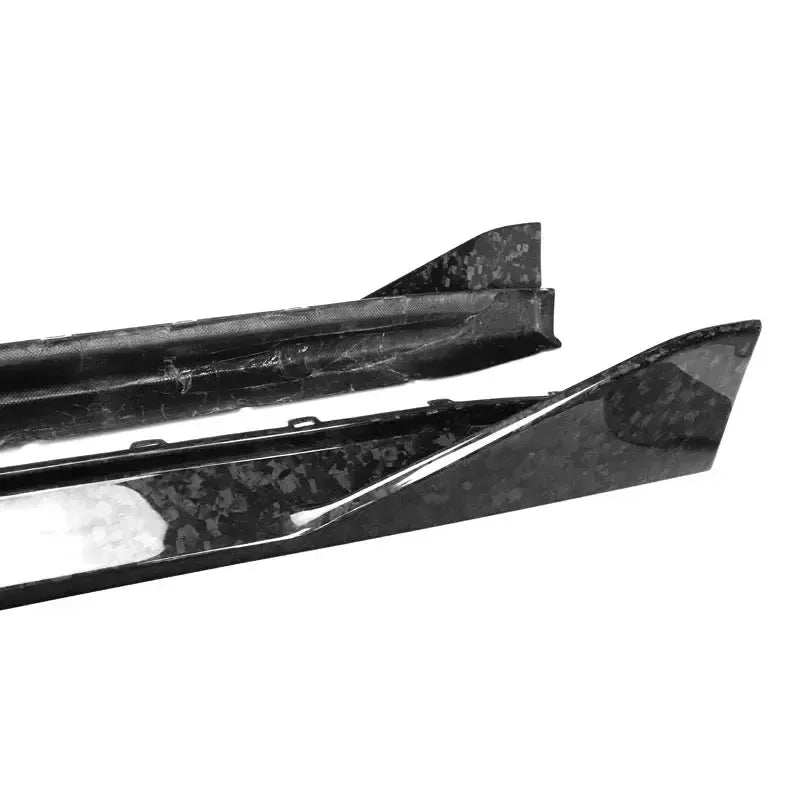 BMW G8X Dry Carbon Fiber MP Style Side Skirts