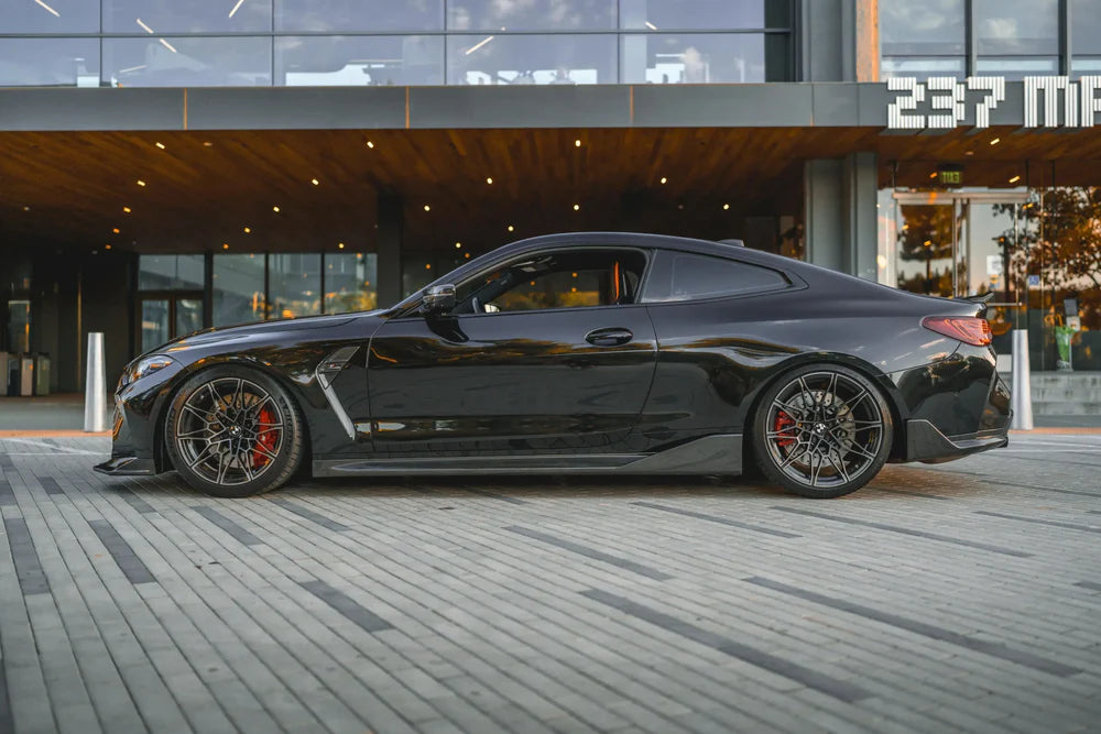 BMW G8X Dry Carbon Fiber MP Style Side Skirts